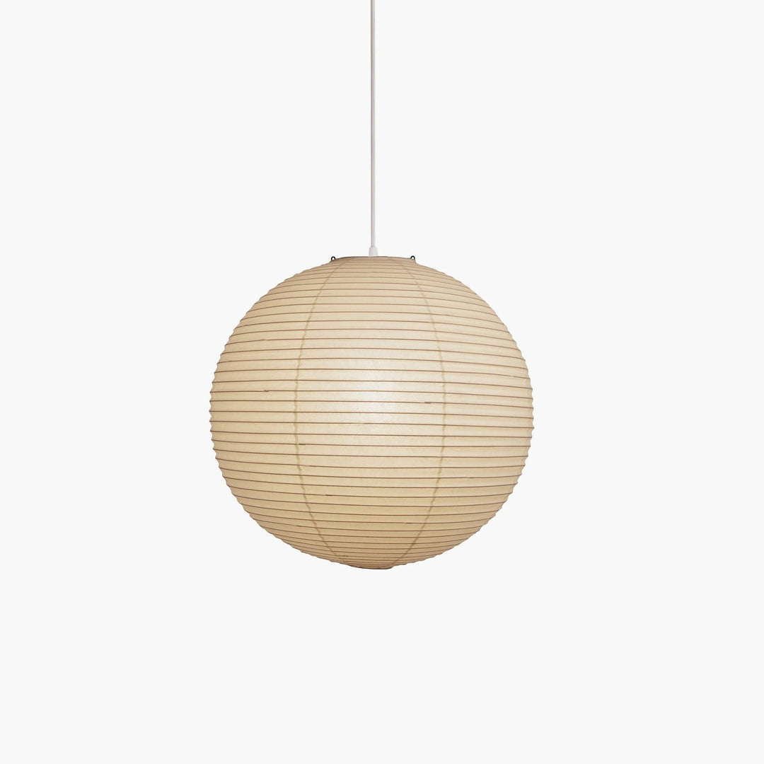 Suspension élégante design japonais pour éclairage contemporain style Japandi. Ambiance zen et sereine.