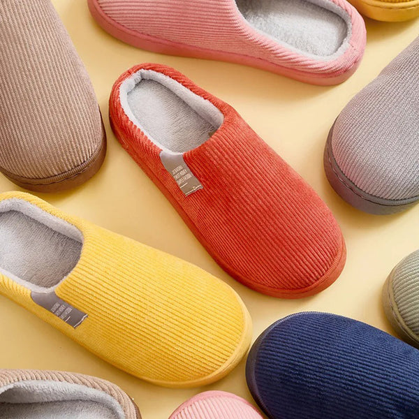 Pantoufles confortables pour femmes, antidérapantes, avec soutien orthopédique pour la maison et le bien-être.