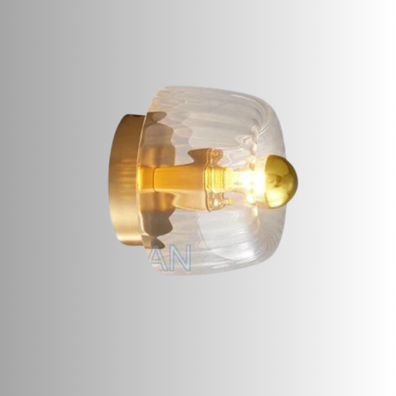 Applique murale BauLux Nordic moderne, adaptable salon, chambre, couloir. Design épuré et élégant, LED compatible.