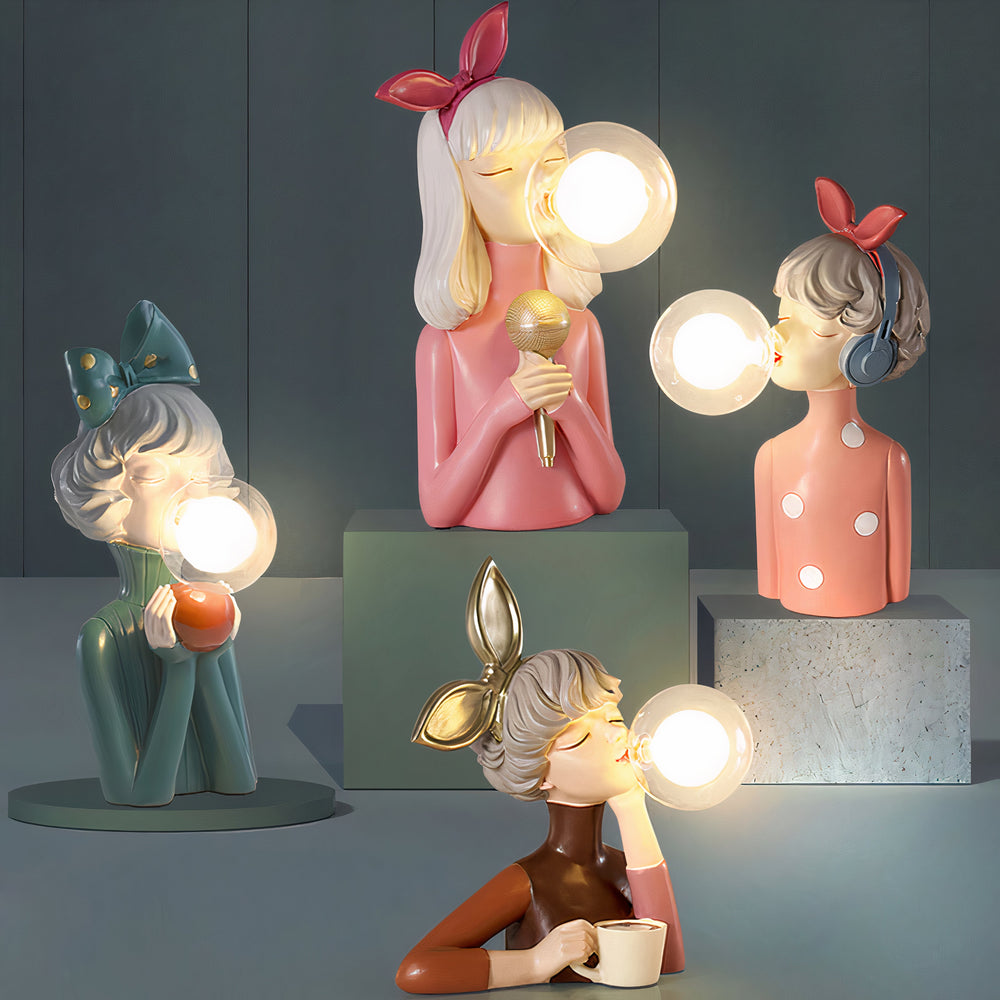 Lampe de table moderne blanche, idéale pour salon. Décoration élégante, ambiance chaleureuse.