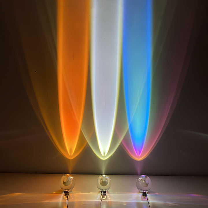 Lampe de table LED cristal, lumière d'ambiance, économie d'énergie, pour un intérieur stylé.