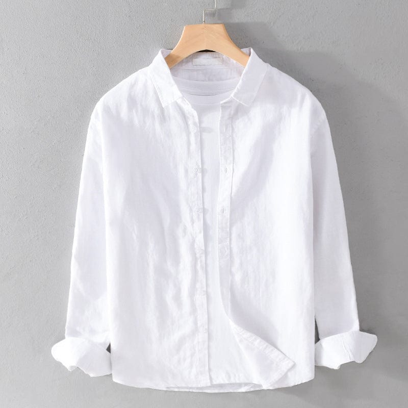 Chemise homme Henderson pour printemps/été, style casual chic élégant, coupe ajustée et confortable.