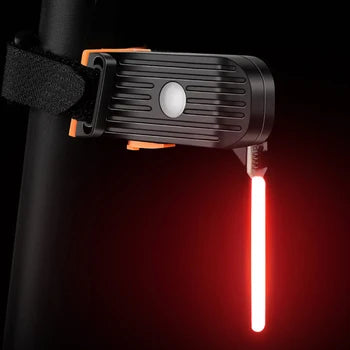 Cyclisme sûr: feu arrière LED USB, visibilité optimale la nuit et par temps humide, étanche.