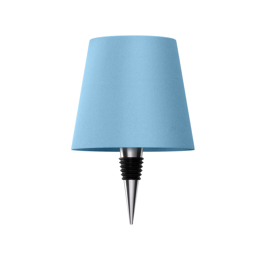 Lampe de table LED, design bouteille, lumière dimmable, pour une ambiance personnalisée.