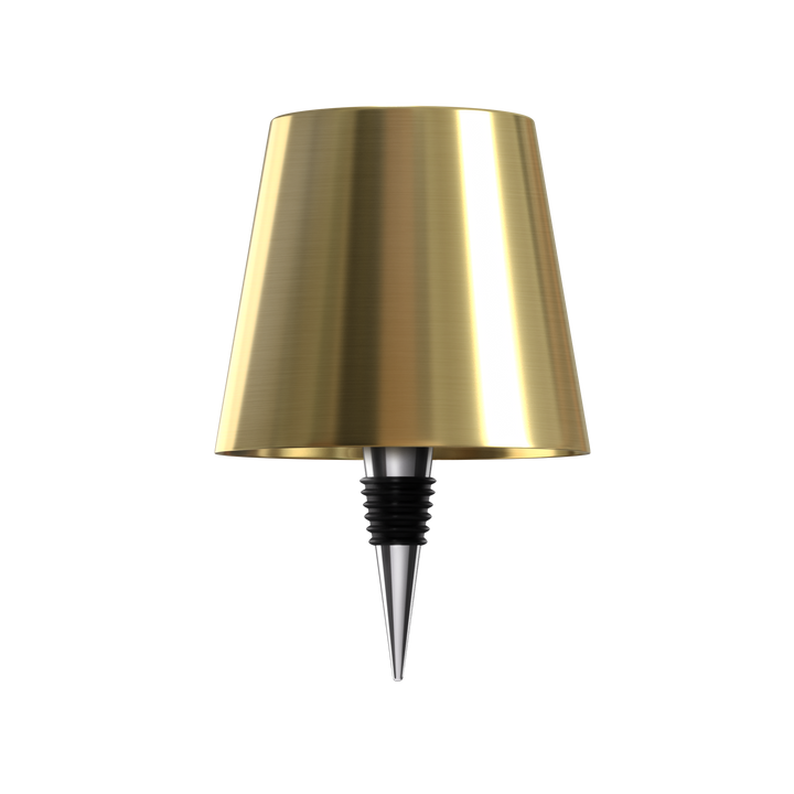 Lumière d'ambiance LED rechargeable, design bouteille, pour une déco stylée.