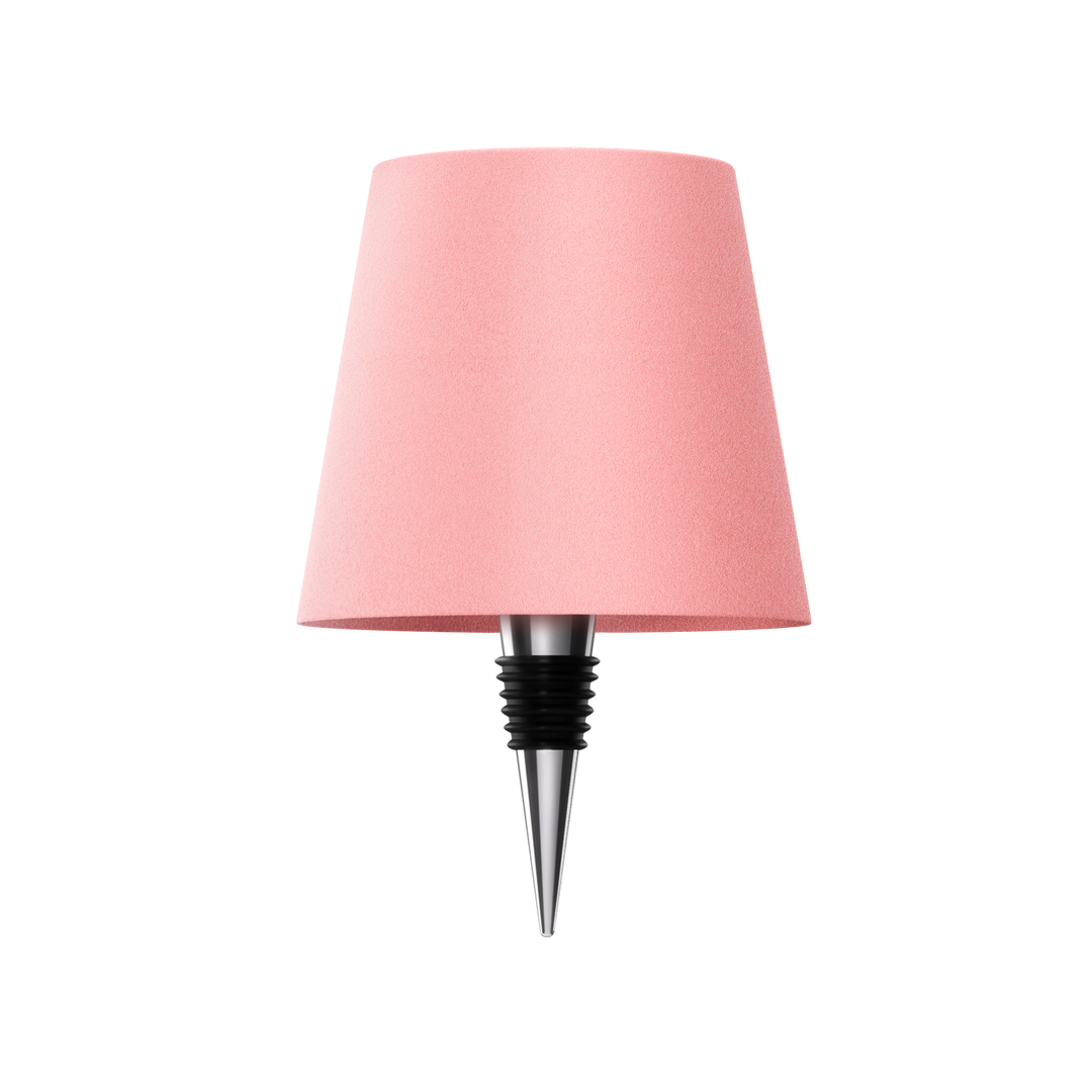 Lampe de chevet RVB, design bouteille, lumière LED sans fil, facile à utiliser.