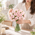 Rose pâle