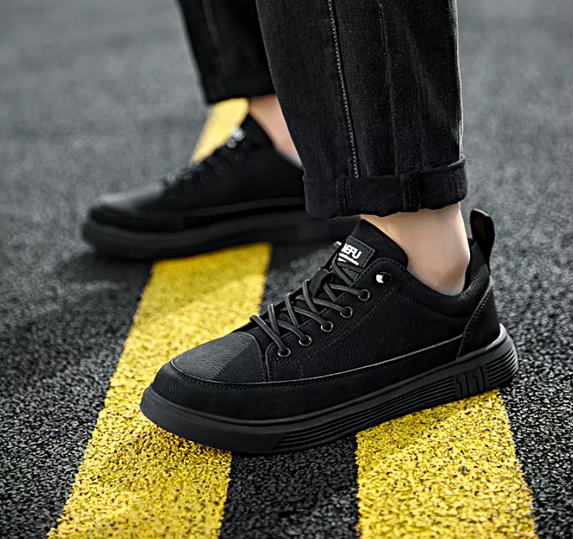 Chaussures de travail marron imperméables, embout acier. Protection anti-perforation pour hommes et femmes.
