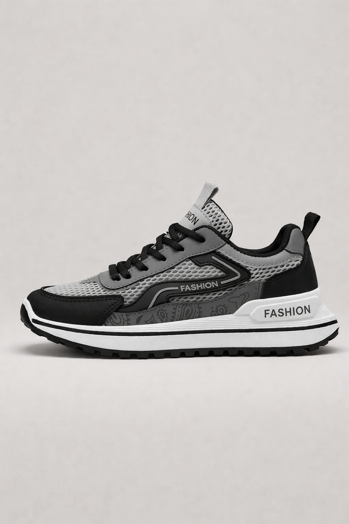 Baskets urbaines Rasken pour hommes, confort quotidien. Chaussures respirantes légères, idéales style décontracté et mode masculine.