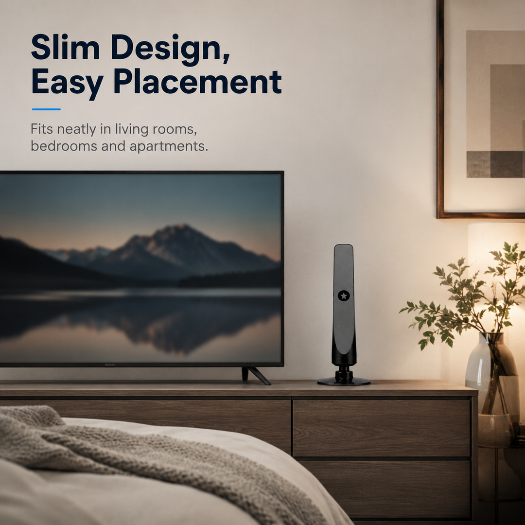 Accessoire TV SIGNALMAX puissant pour capter les signaux numériques et profiter d'une télévision sans abonnement.