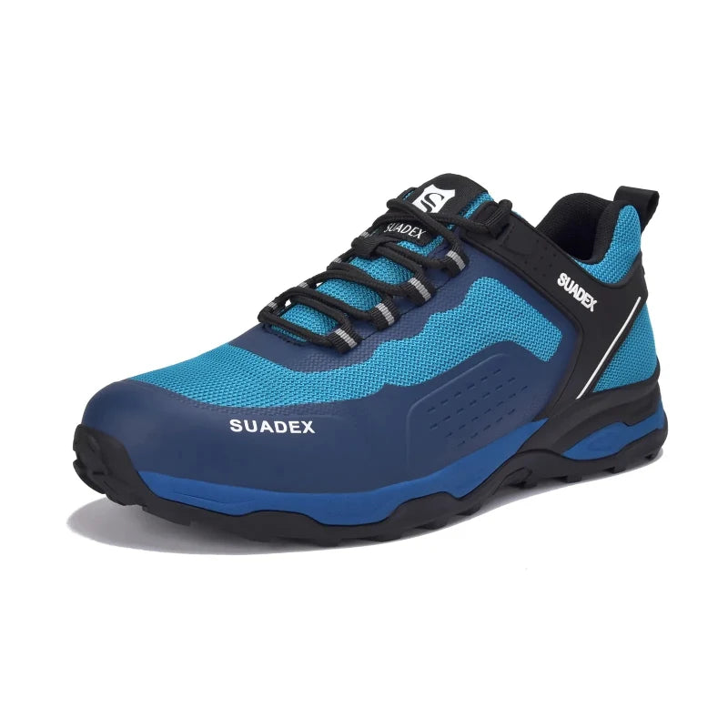 Chaussures de sécurité résistantes pour hommes, à la fois légères et très confortables.