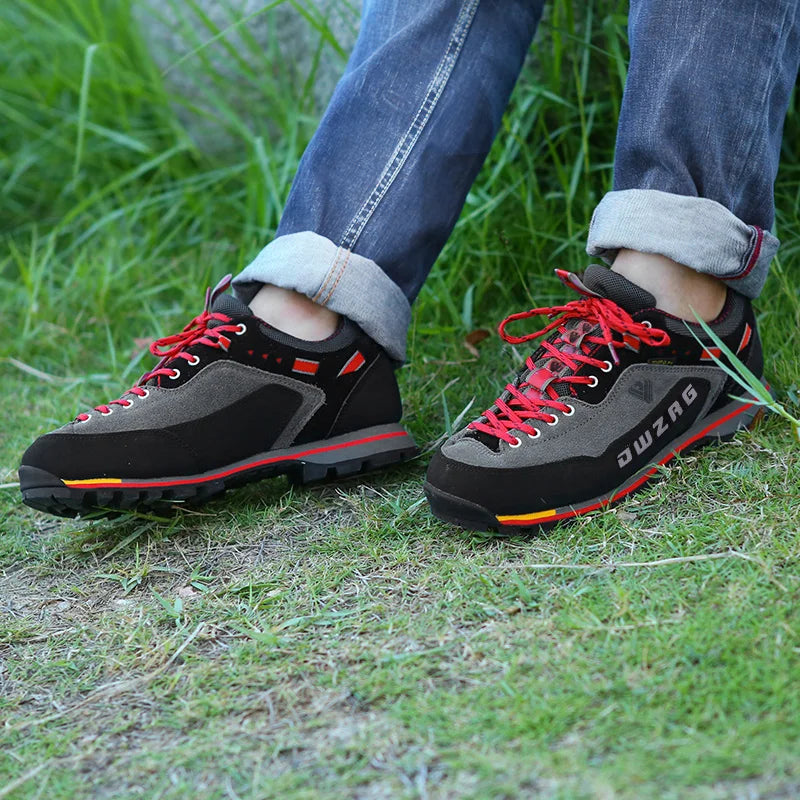 Chaussures trekking homme pour sentiers, amorti et adhérence optimale pour performance et sécurité.