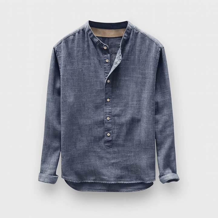 Chemise élégante pour hommes, style intemporel, parfaite pour le bureau ou les loisirs. Confort chic et polyvalent.
