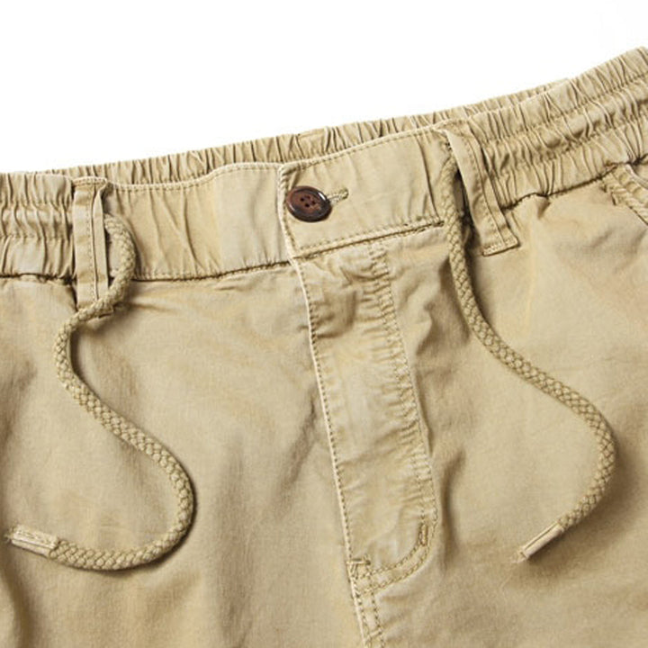 Pantalon cargo homme Troy confortable, poches pratiques, taille ajustable pour un look casual.