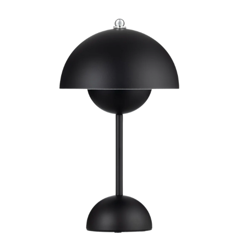 Lampe de chevet LED sans fil, dimmable, design pot de fleurs, idéal pour un éclairage doux et moderne.
