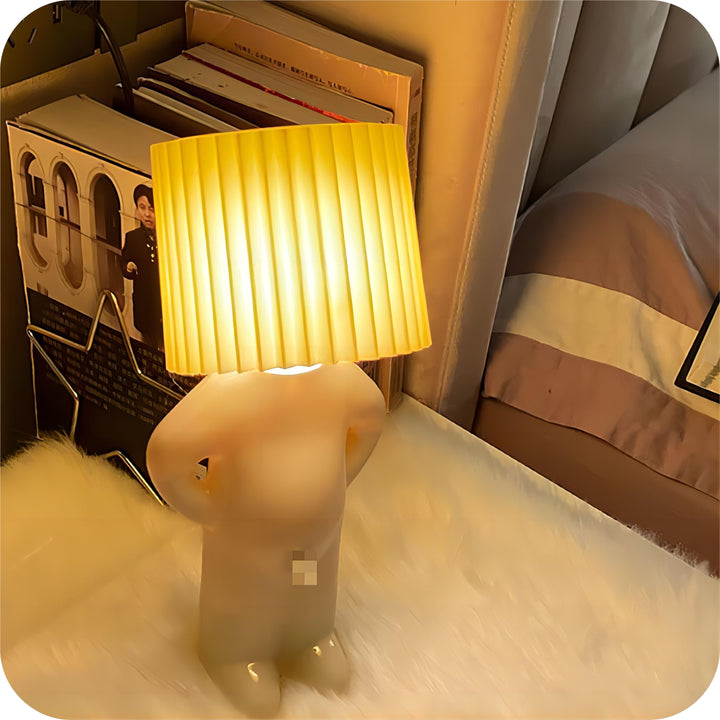 Éclairage d'ambiance LED sans fil, cette lampe de table design est rechargeable et très polyvalente.