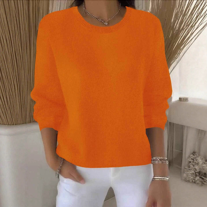 Vêtement femme polyvalent : pull élégant et doux, idéal en hiver.