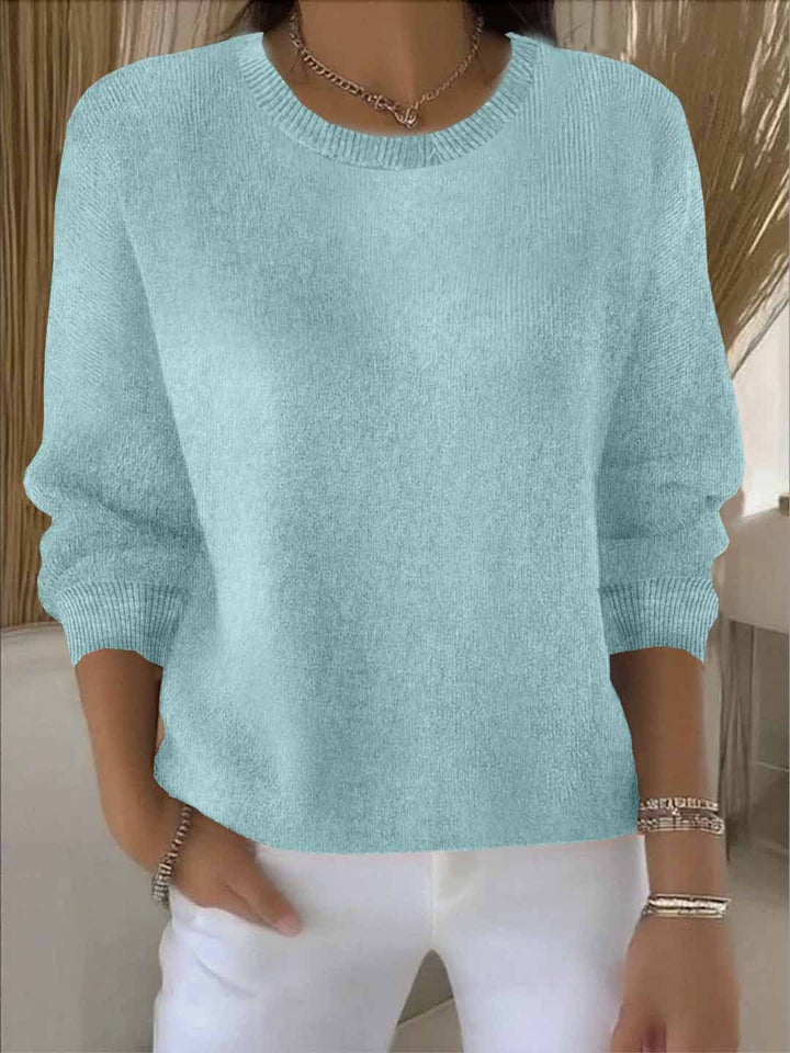Pull femme confortable, style chic, parfait pour le quotidien.
