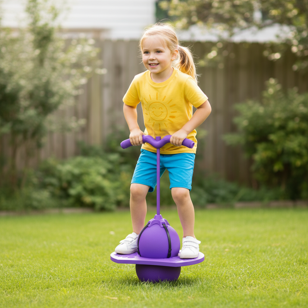 Bâton de saut pour enfants, améliore l'équilibre et la motricité. Un cadeau idéal pour la coordination.