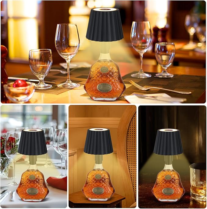 Luminaire LED d'intérieur, sans fil, rechargeable USB, lumière ajustable pour créer l'ambiance désirée.