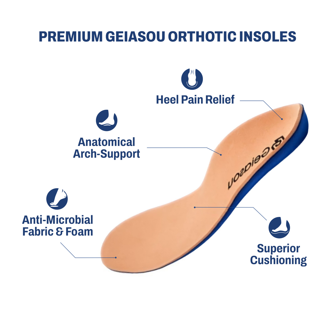 Chaussures Jackson pour hommes, idéales pour soulager la douleur au pied, avec semelle ergonomique et confort.