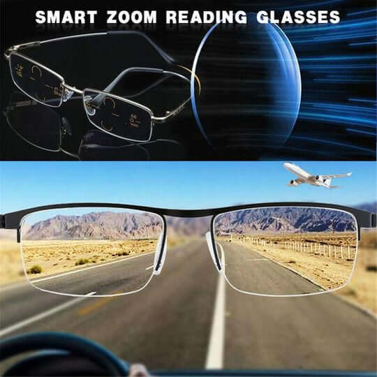 Lunettes multifocales 17geartech, améliorant la vision et le confort pour la vie de tous les jours.
