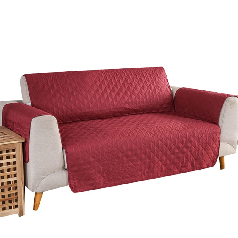 Housse de protection canapé anti-rayures, parfaite pour animaux. Antidérapante et lavable.