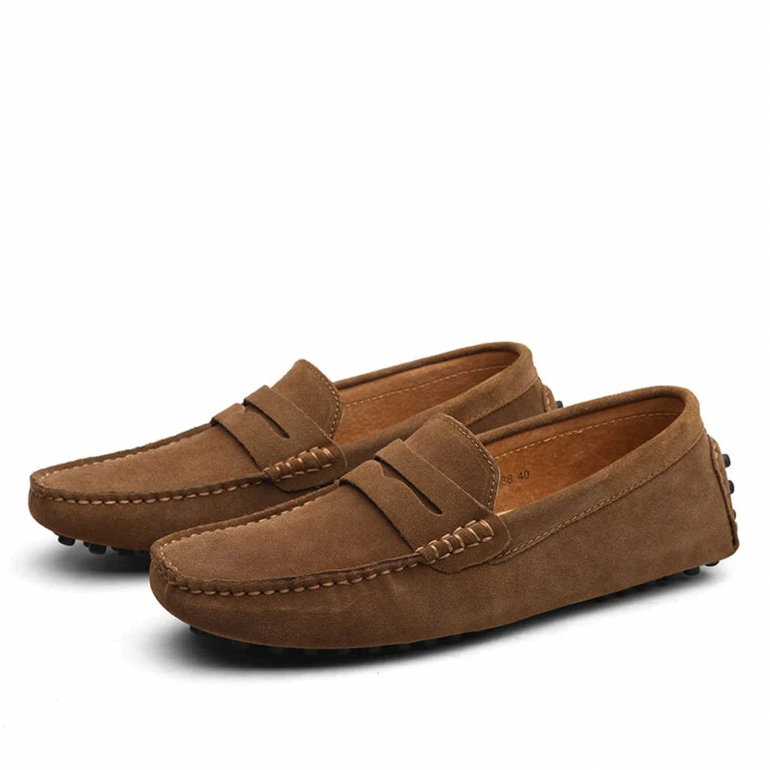 Mocassins homme polyvalents, confortables pour le printemps/été, élégants avec toute tenue décontractée ou formelle.