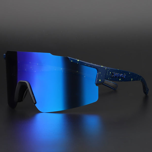 Accessoire de sport unisexe: lunettes de soleil réfléchissantes pour une performance accrue en cyclisme.