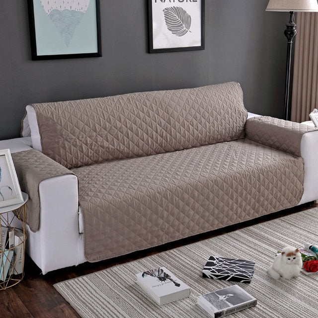 Ameublement: Housse canapé imperméable et lavable, protège votre salon des taches et usure.