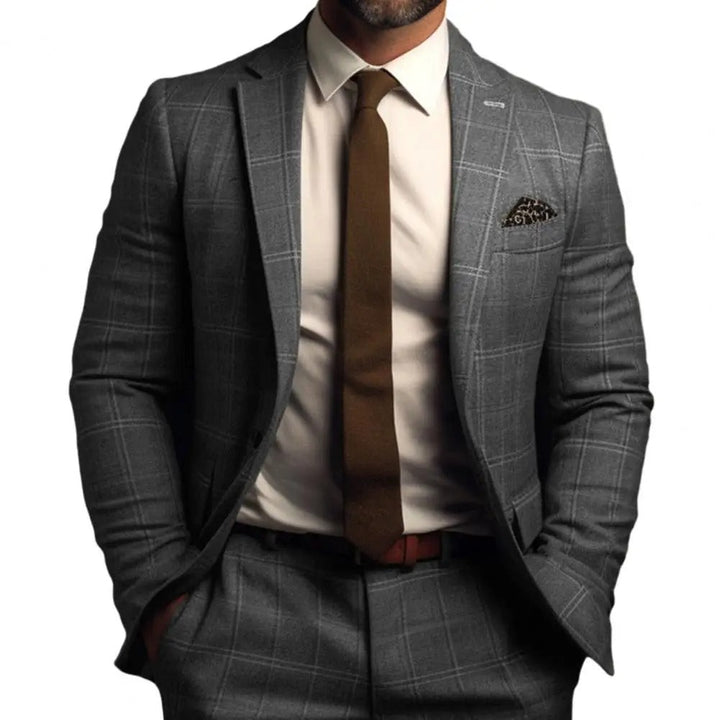 Veste d'automne homme élégante et moderne, coupe ajustée, idéale pour mi-saison et style casual chic.