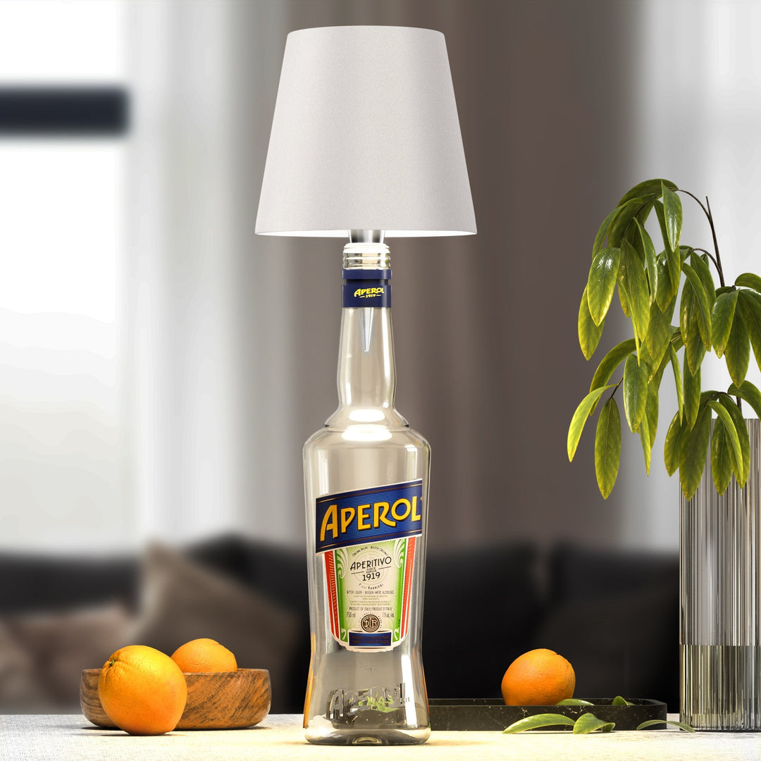 Éclairage LED sans fil, lampe de table décorative, idéale pour chevet.