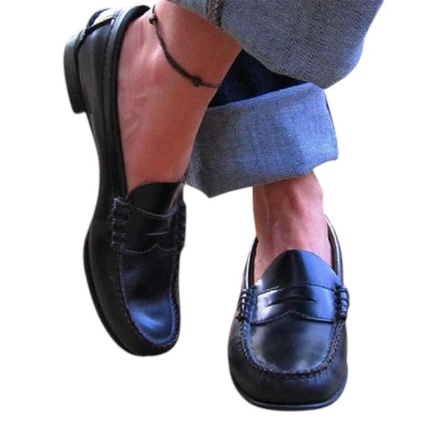Mocassins femme élégants, confort quotidien assuré. Chaussures classiques plates, idéales pour un look chic au bureau ou en ville.