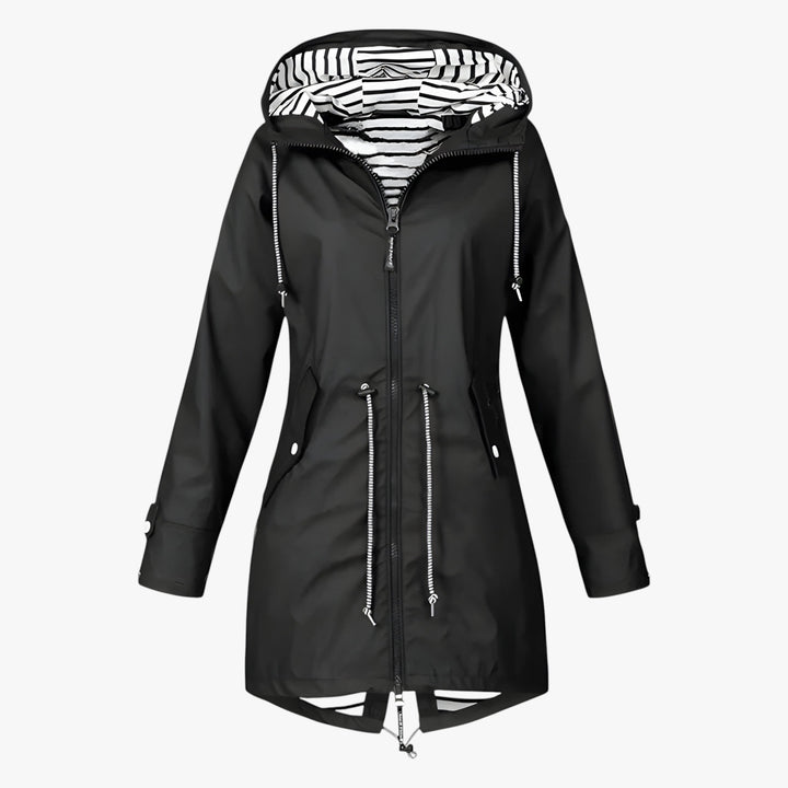 Parka chaude femme hiver, imperméable et élégante. Idéale contre le froid, la pluie et le vent.