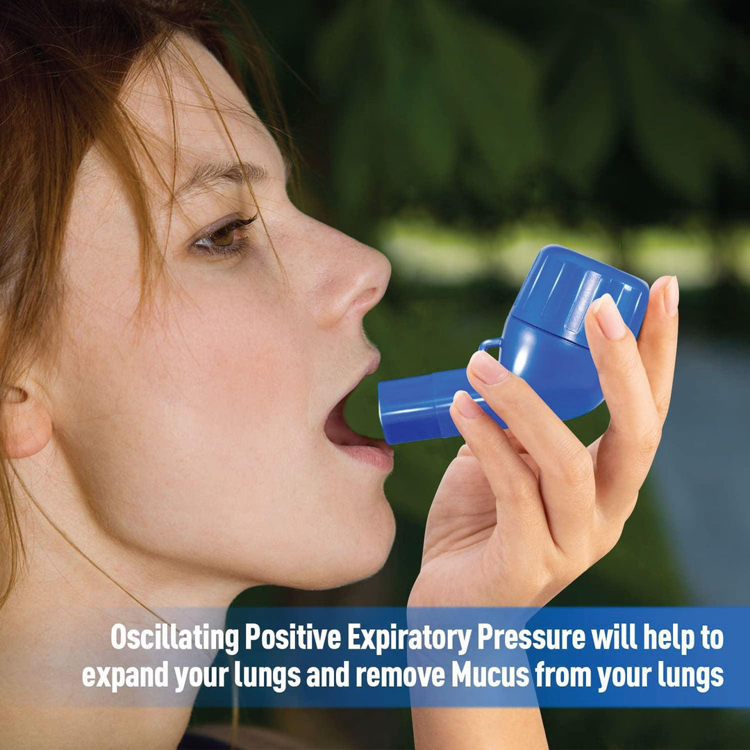 Appareil respiratoire naturel pour l'élimination du mucus et l'amélioration de la capacité pulmonaire.