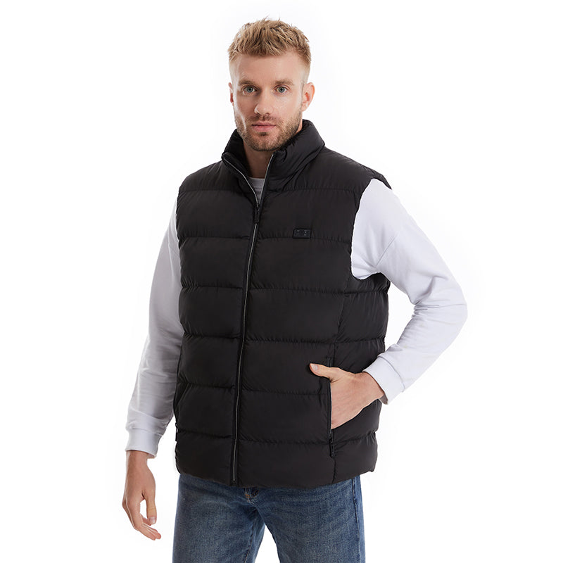 Veste chauffante unisexe VitalWarm, protège efficacement du froid, parfaite pour le travail et les loisirs hivernaux.