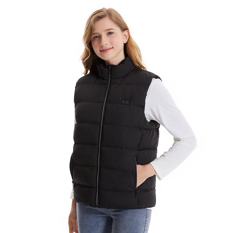Veste chauffante VitalWarm en nylon, coupe-vent et résistante, pour un hiver confortable lors de vos activités.