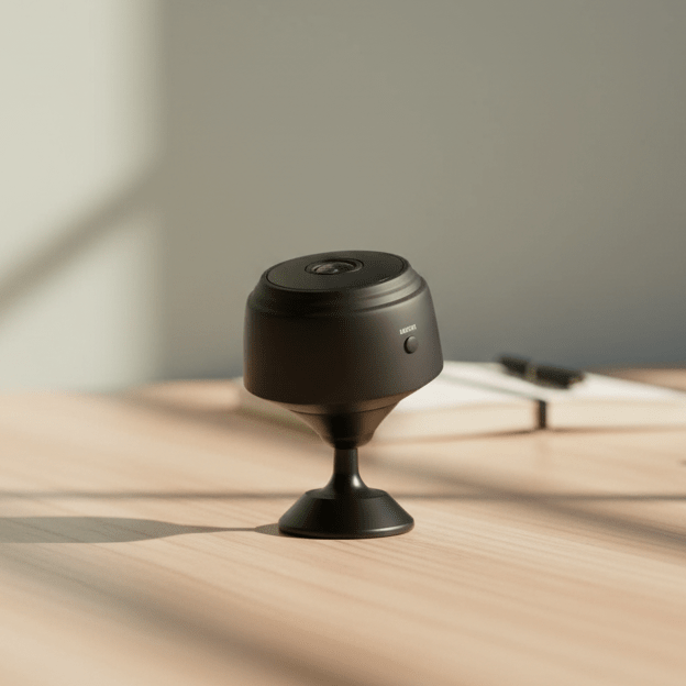 SECURAVIEW : caméra de surveillance intelligente 1080P pour la maison, Wi-Fi, vision nocturne et accès facile via app.