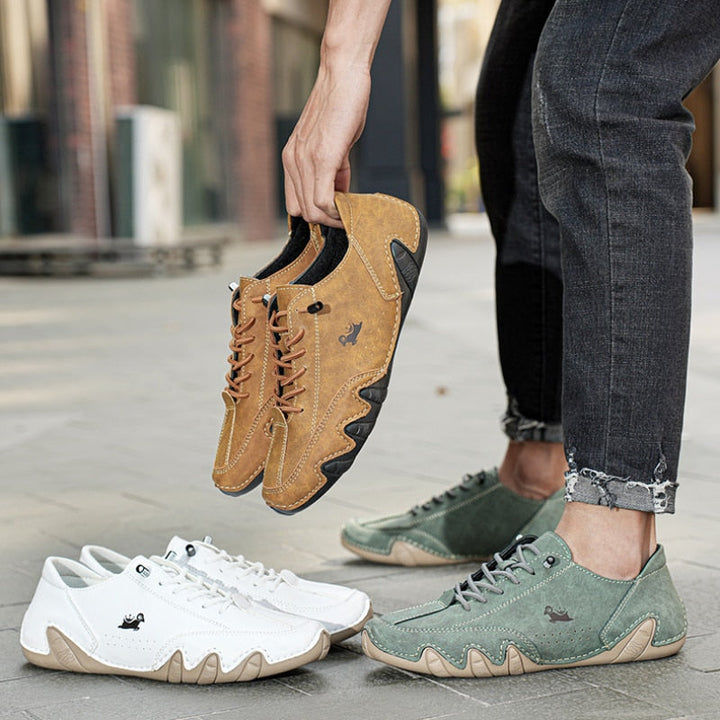Chaussures barefoot homme, légères et flexibles pour une sensation naturelle.