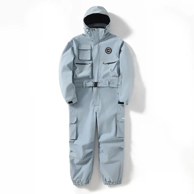 Combinaison de ski performance homme, dotée d'une protection avancée contre le vent et le froid en alpin.