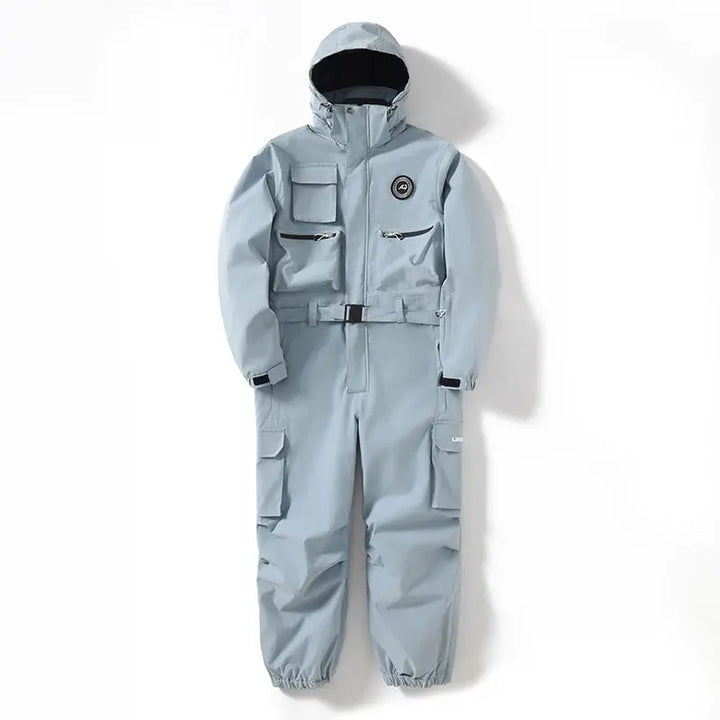 Combinaison de ski performance homme, dotée d'une protection avancée contre le vent et le froid en alpin.