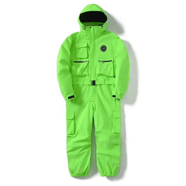 Combinaison de ski homme, protection robuste contre les intempéries d'hiver, imperméable et respirante.