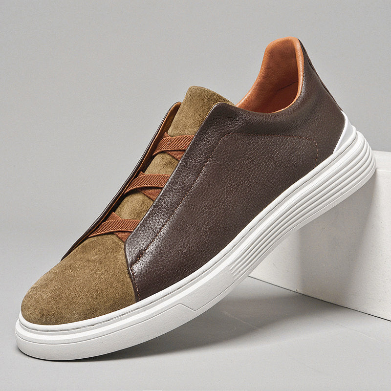 Mode masculine: baskets décontractées homme, lacets élastiques. Offrent confort et style pour toutes vos activités quotidiennes.