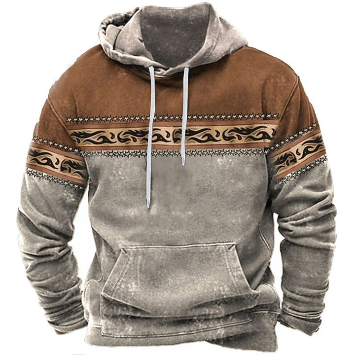 Pull homme mode vintage, design rétro intemporel. Très confortable, parfait pour un style décontracté chic.