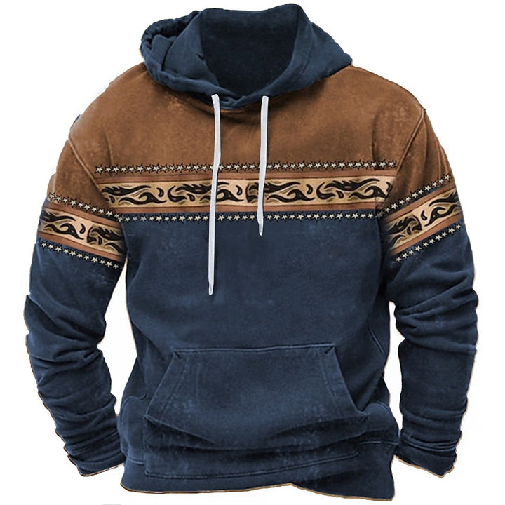 Chandail vintage intemporel pour homme, matière chaude et douce. Idéal sur une chemise pour l'hiver.