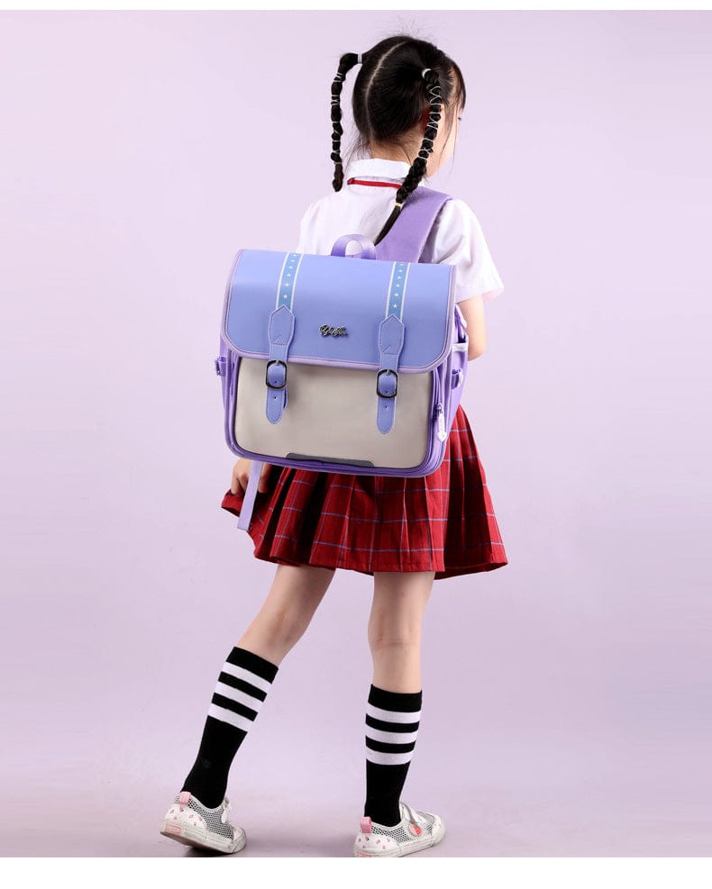 Cartable scolaire ergonomique design. Grand espace de rangement pour une rentrée confortable et organisée.