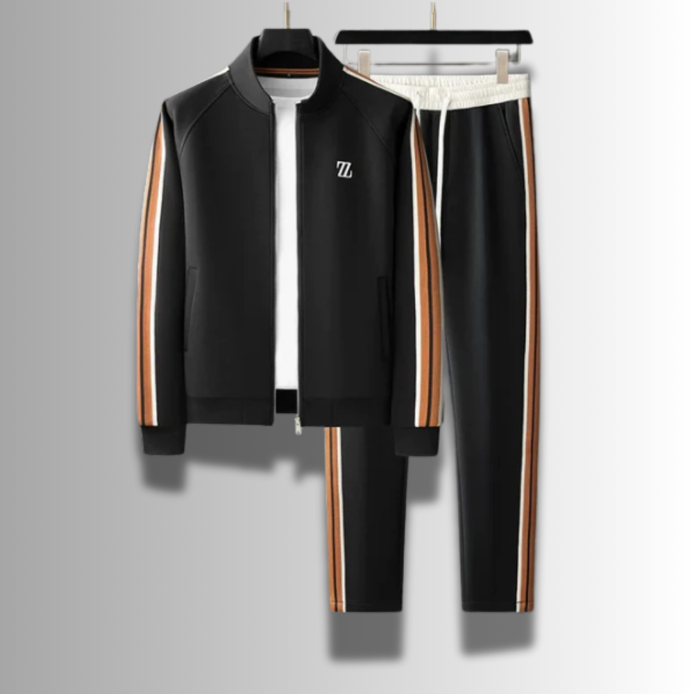 Tenue jogging homme complète, confort maximal et style décontracté. Idéale pour le sport et l'automne.