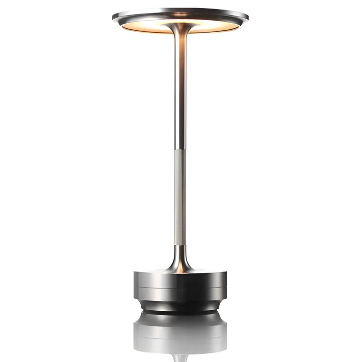 Lampe Lumalight LED sans fil, design moderne et portable, rechargeable, parfaite pour éclairage intérieur ou extérieur.