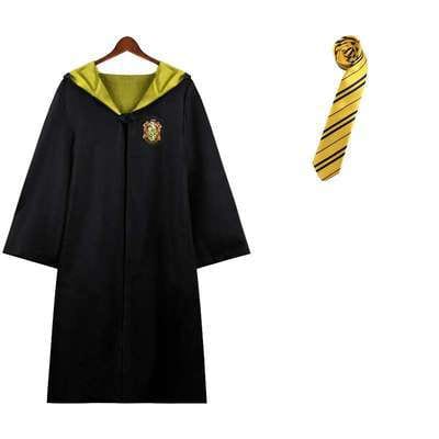 Costume de magie Harry Potter, cape Poudlard adulte/enfant, idéal pour incarner un sorcier Gryffondor.