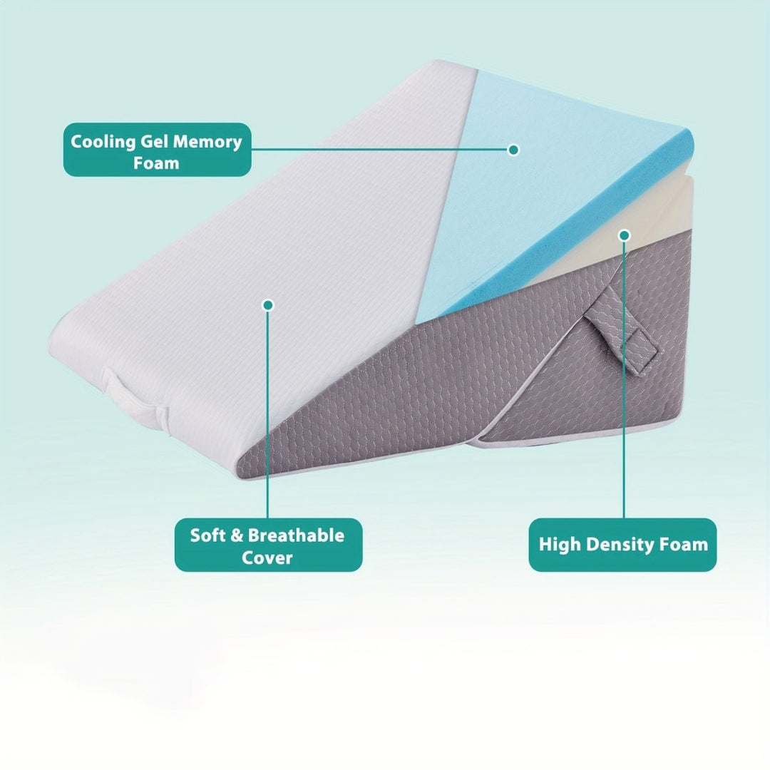 Coussin de relaxation et confort en mousse mémoire pour dos et jambes, soulagement garanti.